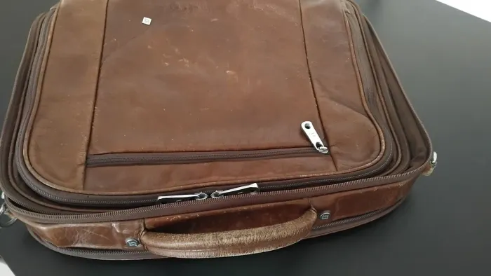 Maleta de couro executiva 