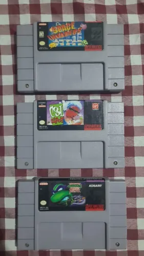 Jogos originais para super Nintendo
