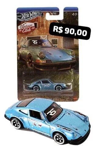 Hotwheels 71 Porsche 911 (Silver series)