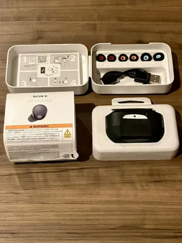 Sony WF-1000XM5 Seminovo - Nota Fiscal e Garantia Sony! Impecável