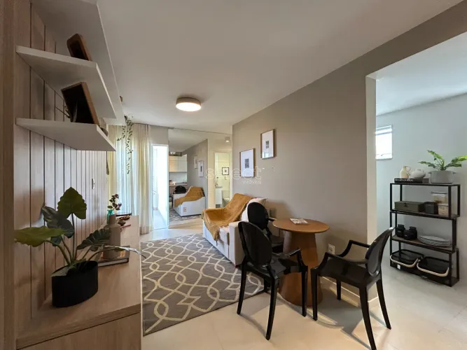 Apartamento decorado de 2 quartos no bairro Granbery