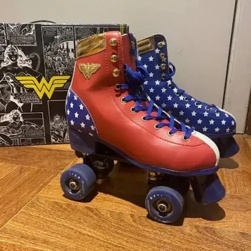 Patins mulher maravilha