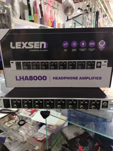 POWER PLAY 8 VIAS LEXSEN AMPLIFICADOR DE FONE