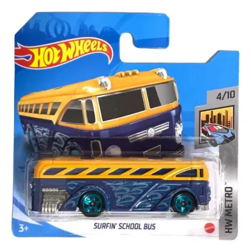 Hot Wheels Surfin' School Bus 1/64 (lacrado)