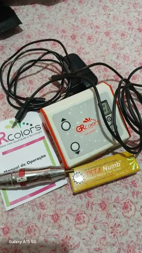 Micro pigmentador 530,00 com anestésico já .
