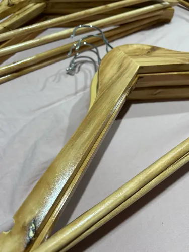 Cabide de madeira 20 unidades 