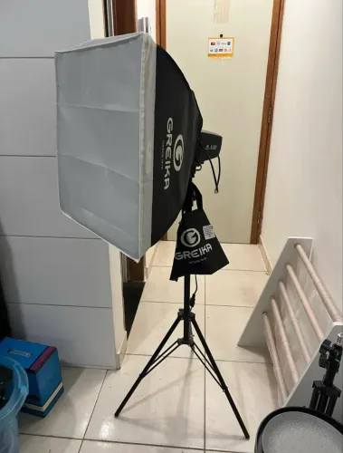Kit iluminação fotográfico