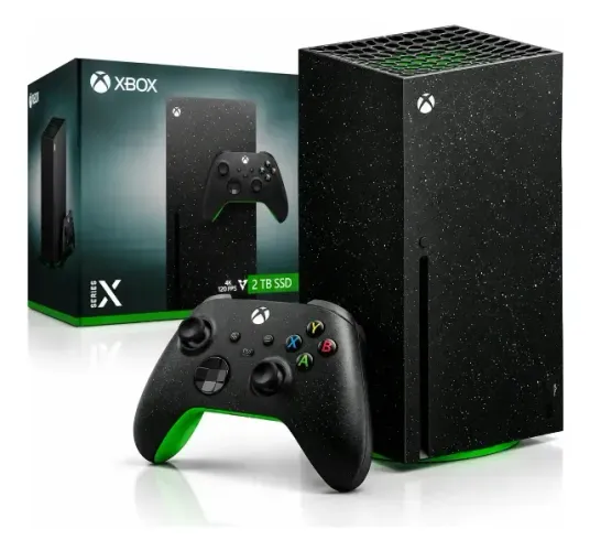 Xbox Series X 2tb Galaxy Black Edition Novo Lacrado!