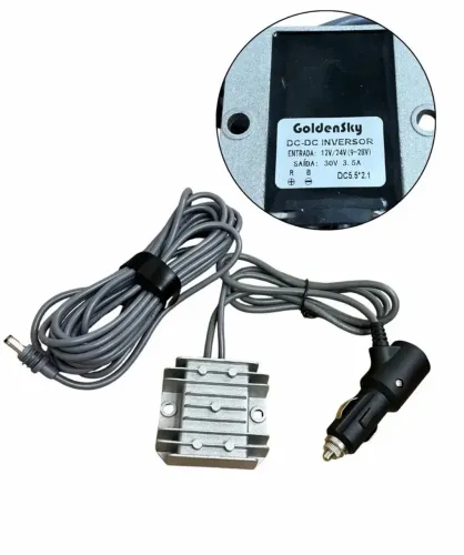 Vendo inversor starlink de 30v+5 metros de cabo 