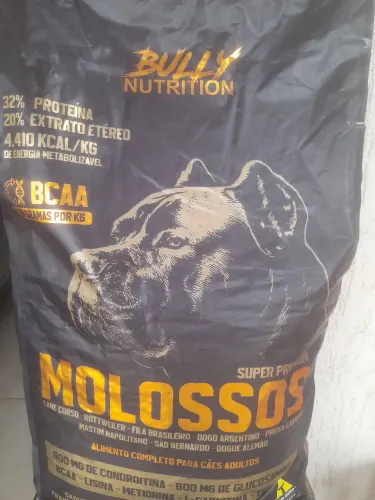 Ração Molossos 20 kg