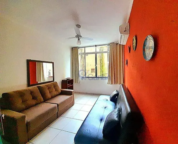 Apartamento com 2 dormitórios para alugar, 67 m² por R$ 3.800,02/mês - Boqueirão - Santos/