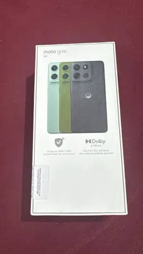 Moto g 56 novo na caixa