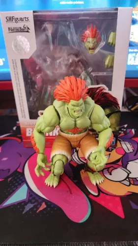 Boneco Blanka S.H.Figuarts Bandai Completo