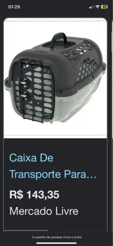 Vendo Casinha de passear para gatos e cachorros pequenos!