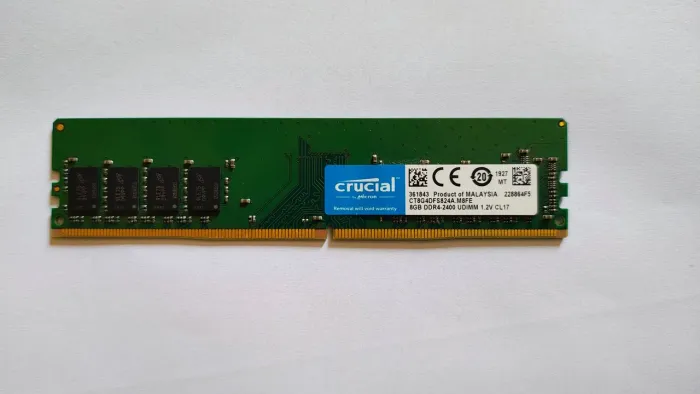 Memória RAM Crucial 8GB DDR4 2400MHz CL17 