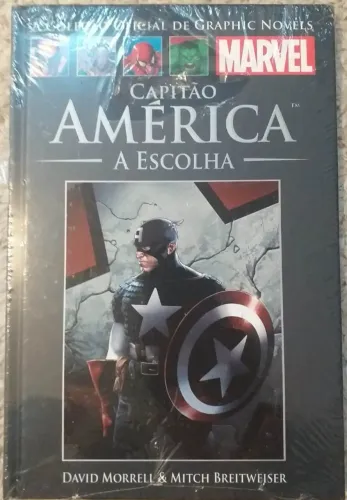 HQ CAPITÃO AMÉRICA - A ESCOLHA - Salvat - Ed. 39
