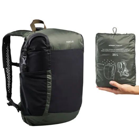 Mochila Forclaz 25L impermeável 