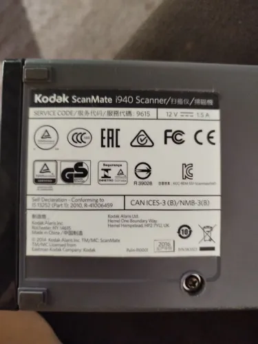 Scanner kodak