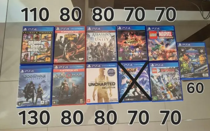 Jogos PS4 Originais a partir de R$60 | Qualidade e Procedência Rian Eletro