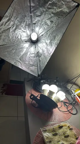 Softbox com Soquete quádruplo