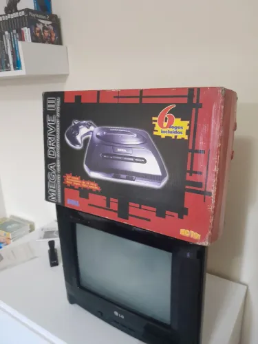 Caixa mega drive original 
