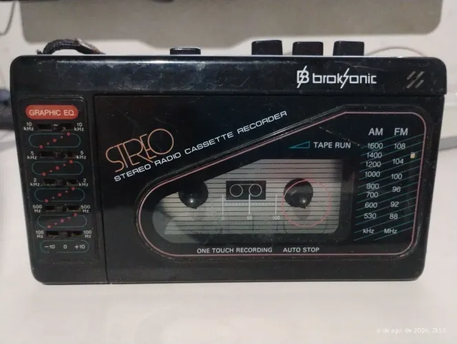 Walkman AM FM e cassete