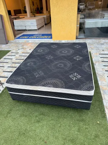 Cama de Casal com colchão Conjudado D28 - ENTREGO HOJE! 