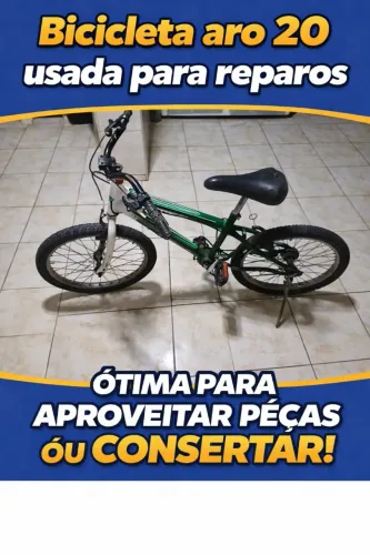 Bicicleta usada para conserto ou reaproveitar peças Aro 20 (negociável)