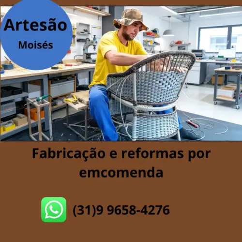 Fabricação e reformas de movéis de fibras sintéticas e cordas naúticas