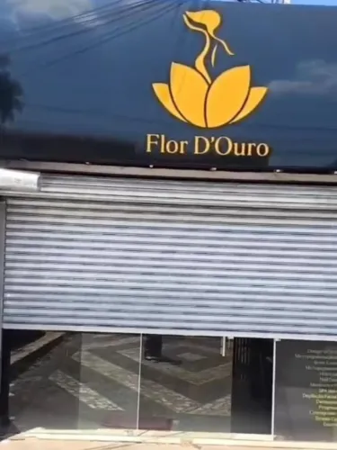 Porta elétrica para loja 