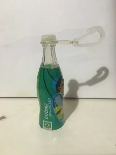 Garrafinha Coca Cola Iatismo olimpíadas Atenas