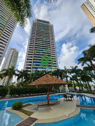 Imperdível apartamento de luxo em Brotas, Salvador-BA: 4 suítes, sala em três ambientes, 5