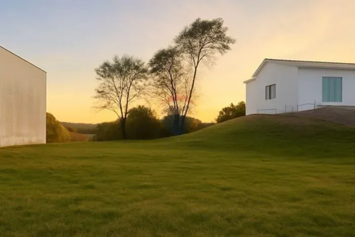 Terreno na rua principal do condomínio Nova Gramado Village com vista para o por do sol
