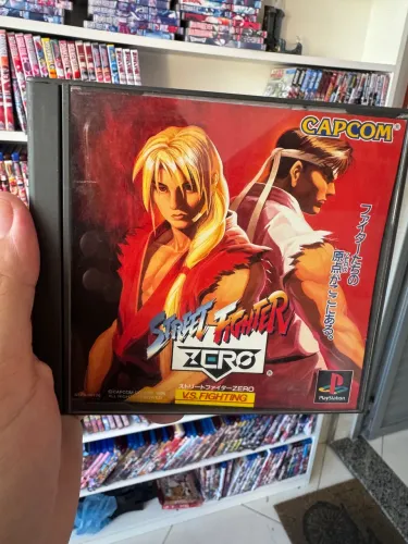 Street Fighter Zero - Playstation - IMPECÁVEL