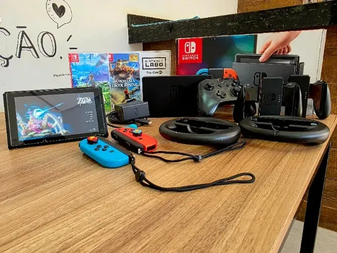Nintendo Switch V1 completo