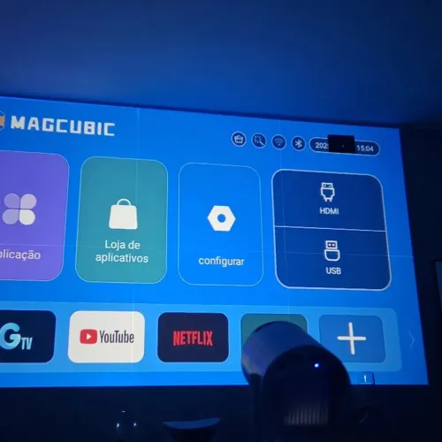 Projetor HY300 Smart Android WiFi Bluetooth Netflix Original