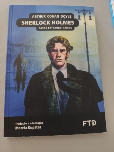 Livro Arthur Conan Doyle Sherlock Holmes Casos Extraordinários