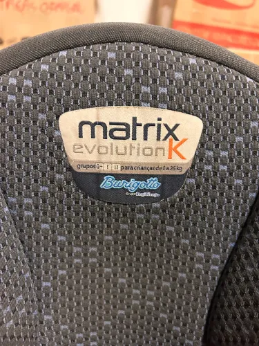 Cadeirinha Matrix Evolution K 0a25 kg Burigotto