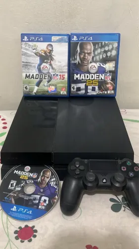 Ps4 completo,com 2 jogos e mais controle original