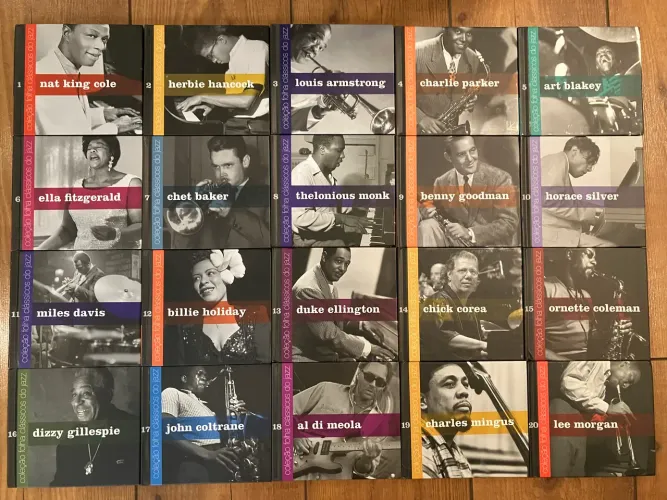 Coleção Jazz 20 cds 