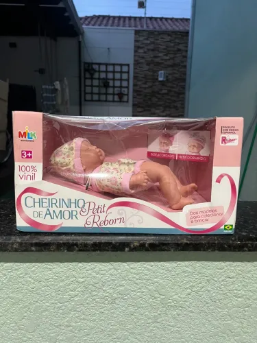 Boneca Pétit Reborn - Cheirinho de amor