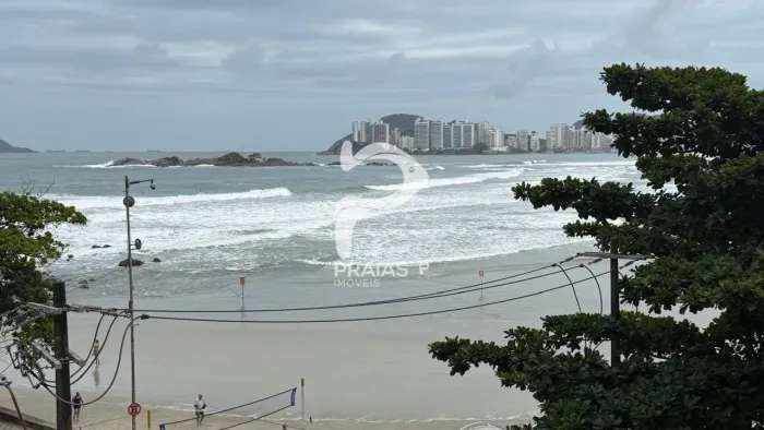 Apartamento com vista para o mar, 4 dormitórios, Pitangueiras, Guarujá