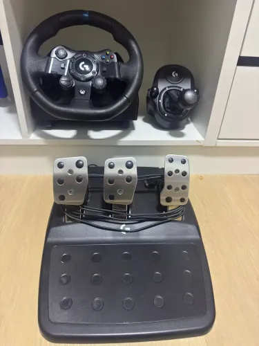 Logitech G923 + Pedal + Câmbio 