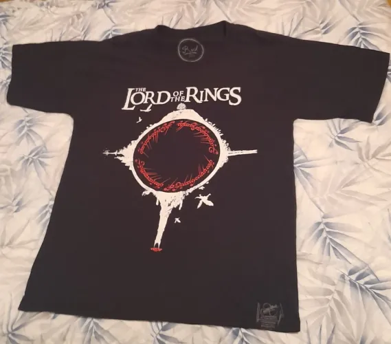 Camiseta The Lord of The Rings (O Senhor dos Anéis) | Preta | Tamanho: P | SEM ETIQUETA