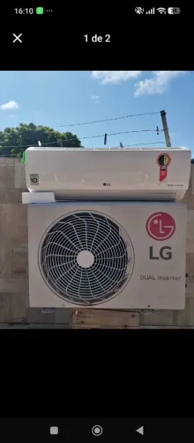 Ar-condicionado Splinter LG dual inverter .Vendo já instalado