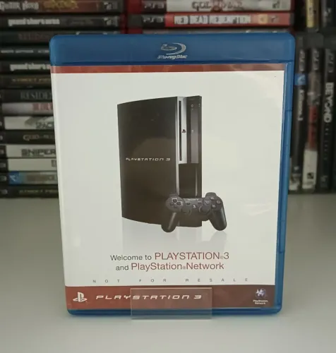 WELCOME TO PLAYSTATION 3 AND PLAYSTATION NETWORK PS3