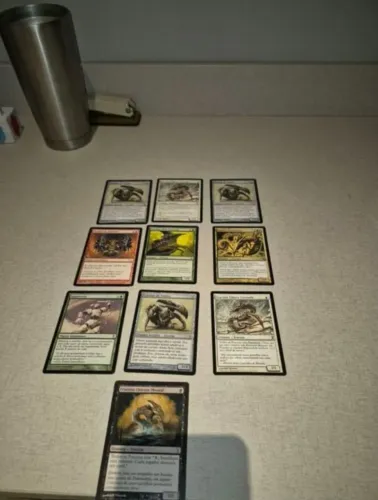 Lote 10 cartas Magic (ano 2006) Fractius