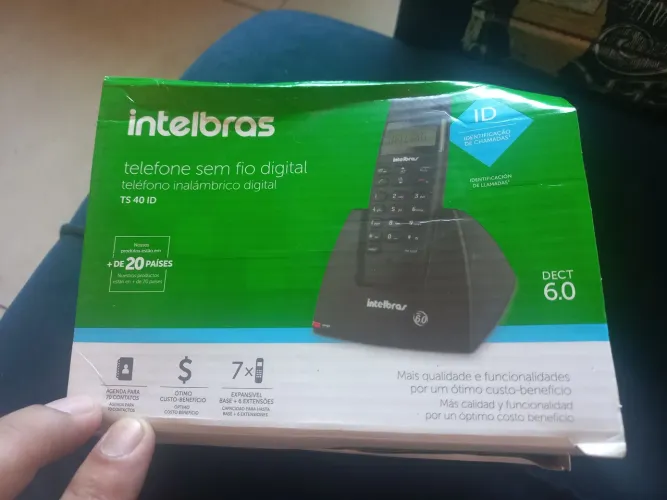 Telefone fixo digital novo