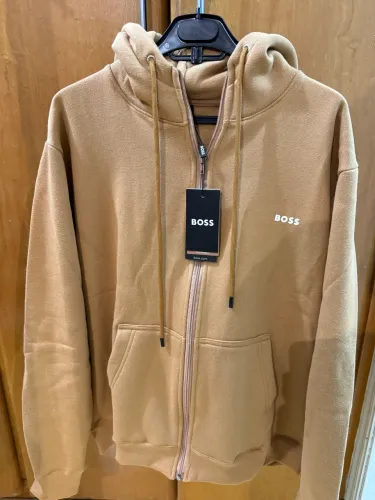 Moletom Hugo Boss Caramelo G, impecável!