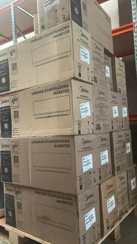 Ar condicionado MIDEA INVERTER 9MIL BTUS LACRADO